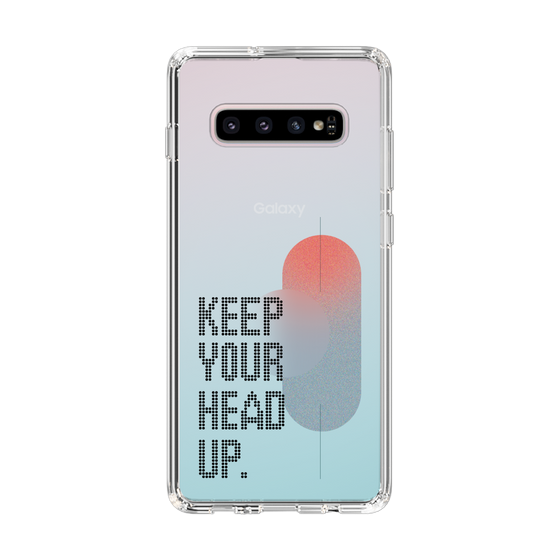 Slim Protection Case［ Original - Dot Overlay - KEEP YOUR HEAD UP/A ］