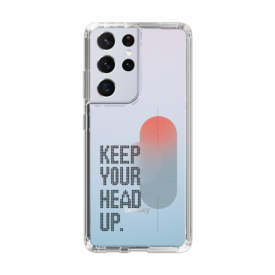 Slim Protection Case［ Original - Dot Overlay - KEEP YOUR HEAD UP/A ］