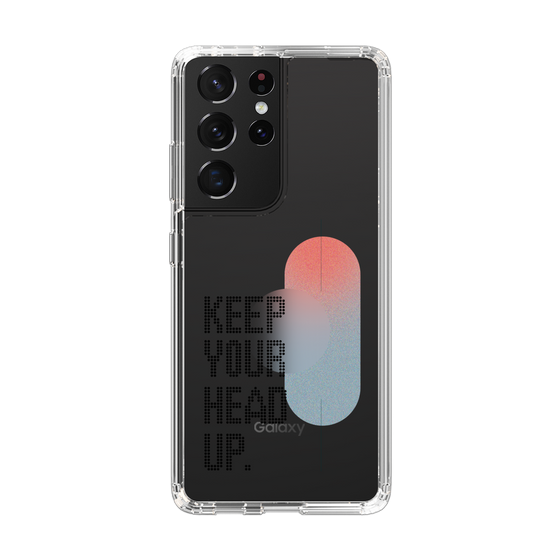 Slim Protection Case［ Original - Dot Overlay - KEEP YOUR HEAD UP/A ］