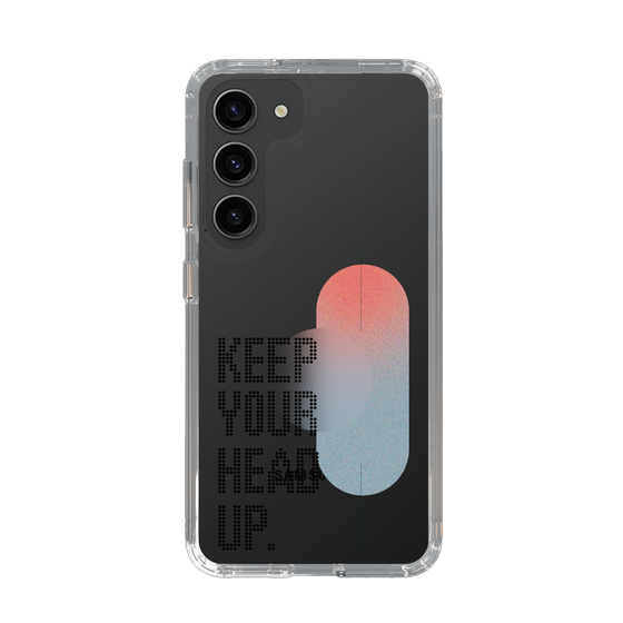 Slim Protection Case［ Original - Dot Overlay - KEEP YOUR HEAD UP/A ］