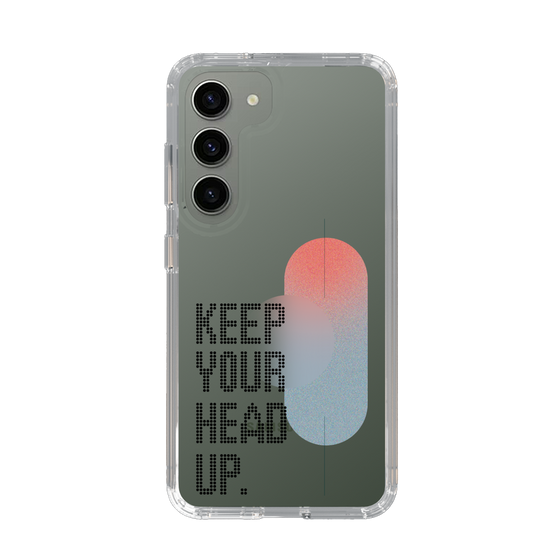 Slim Protection Case［ Original - Dot Overlay - KEEP YOUR HEAD UP/A ］