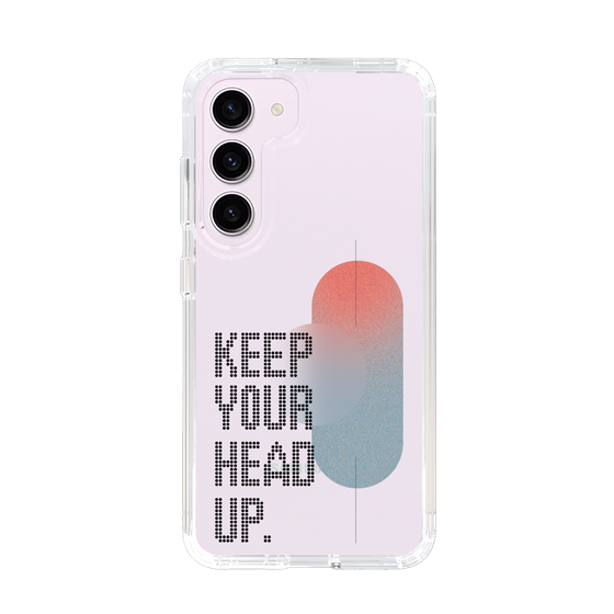 Slim Protection Case［ Original - Dot Overlay - KEEP YOUR HEAD UP/A ］