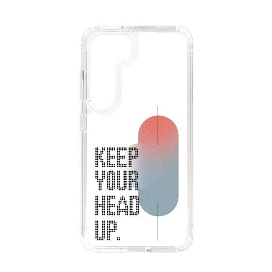 Slim Protection Case［ Original - Dot Overlay - KEEP YOUR HEAD UP/A ］
