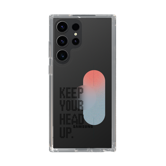 Slim Protection Case［ Original - Dot Overlay - KEEP YOUR HEAD UP/A ］