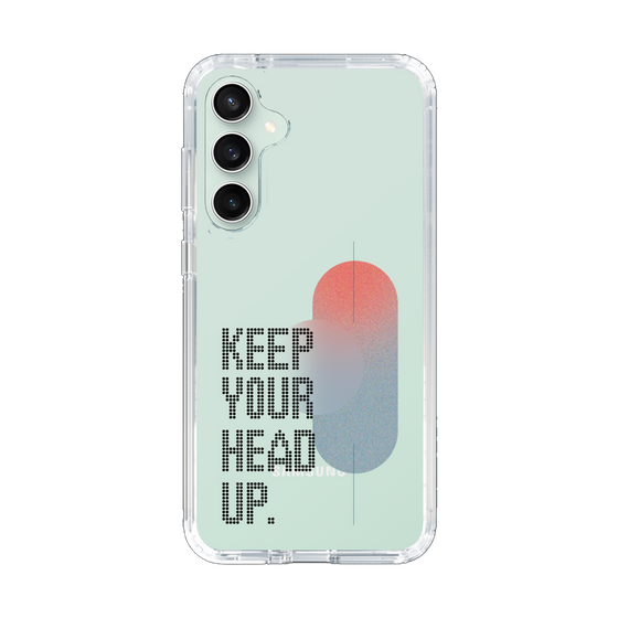 Slim Protection Case［ Original - Dot Overlay - KEEP YOUR HEAD UP/A ］
