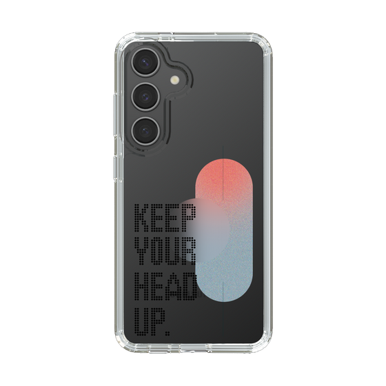 Slim Protection Case［ Original - Dot Overlay - KEEP YOUR HEAD UP/A ］