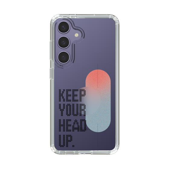 Slim Protection Case［ Original - Dot Overlay - KEEP YOUR HEAD UP/A ］