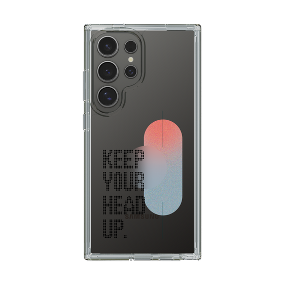 Slim Protection Case［ Original - Dot Overlay - KEEP YOUR HEAD UP/A ］