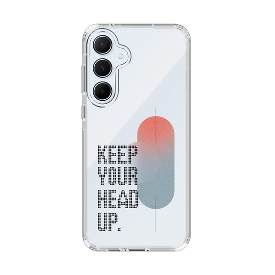 Slim Protection Case［ オリジナル - ドットオーバーレイ - KEEP YOUR HEAD UP/A ］