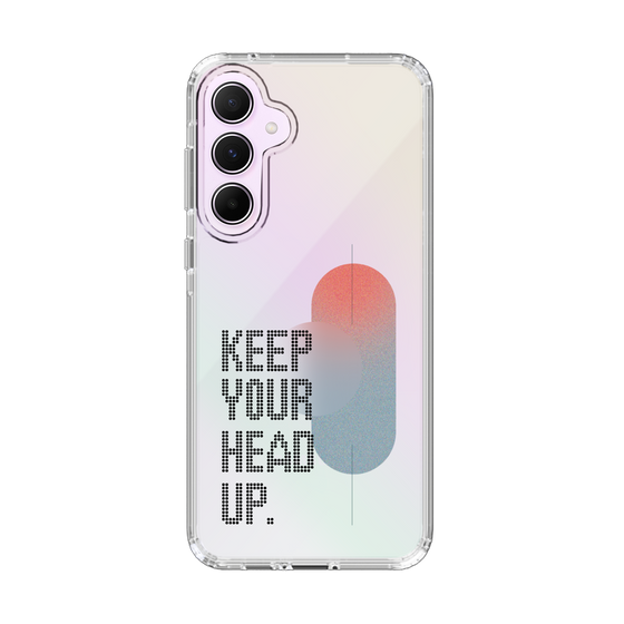 Slim Protection Case［ オリジナル - ドットオーバーレイ - KEEP YOUR HEAD UP/A ］