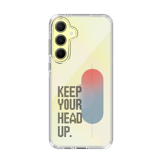 Slim Protection Case［ オリジナル - ドットオーバーレイ - KEEP YOUR HEAD UP/A ］