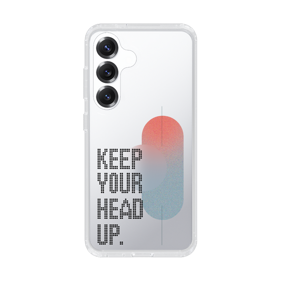Slim Protection Case［ Original - Dot Overlay - KEEP YOUR HEAD UP/A ］