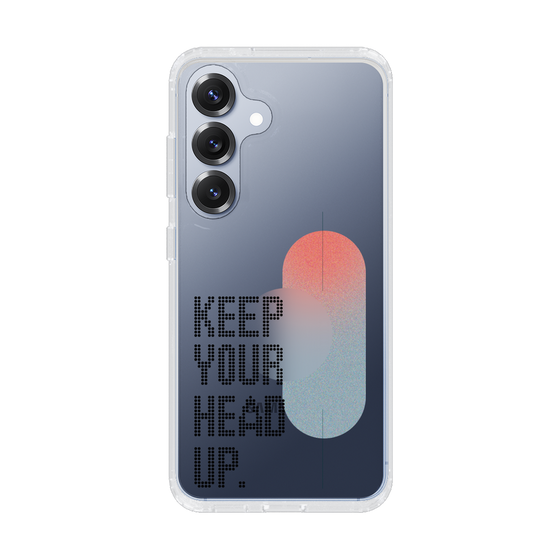 Slim Protection Case［ Original - Dot Overlay - KEEP YOUR HEAD UP/A ］