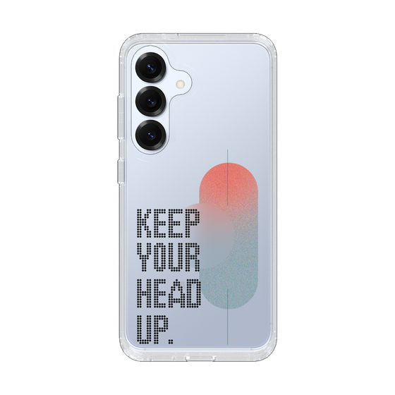 Slim Protection Case［ Original - Dot Overlay - KEEP YOUR HEAD UP/A ］