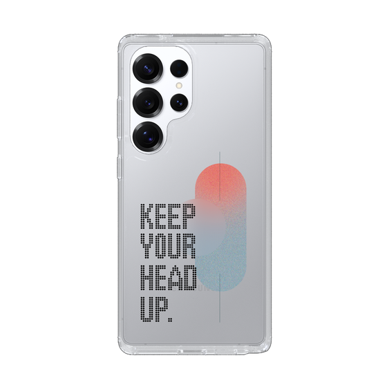 Slim Protection Case［ Original - Dot Overlay - KEEP YOUR HEAD UP/A ］