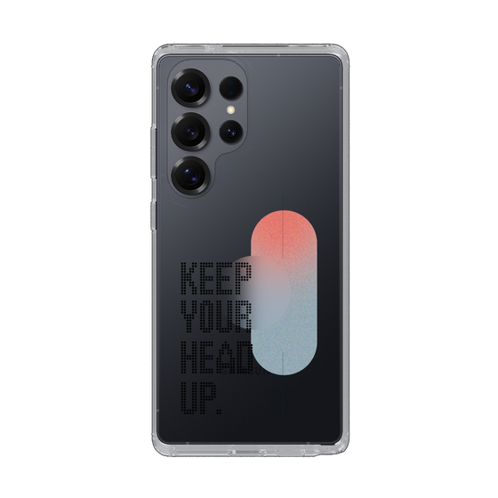 Slim Protection Case［ Original - Dot Overlay - KEEP YOUR HEAD UP/A ］