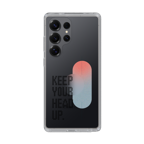 Slim Protection Case［ Original - Dot Overlay - KEEP YOUR HEAD UP/A ］