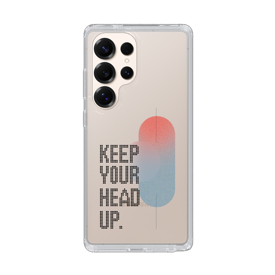 Slim Protection Case［ Original - Dot Overlay - KEEP YOUR HEAD UP/A ］