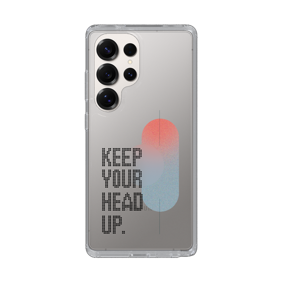 Slim Protection Case［ Original - Dot Overlay - KEEP YOUR HEAD UP/A ］