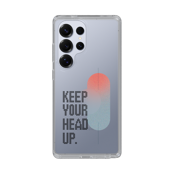 Slim Protection Case［ Original - Dot Overlay - KEEP YOUR HEAD UP/A ］