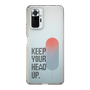 Slim Protection Case［ Original - Dot Overlay - KEEP YOUR HEAD UP/A ］
