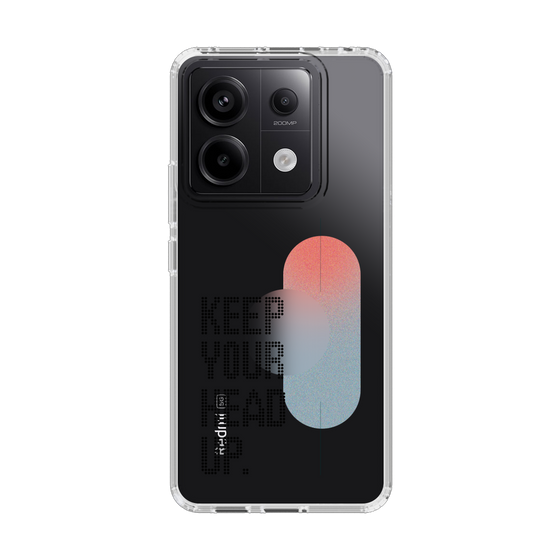 Slim Protection Case［ Original - Dot Overlay - KEEP YOUR HEAD UP/A ］