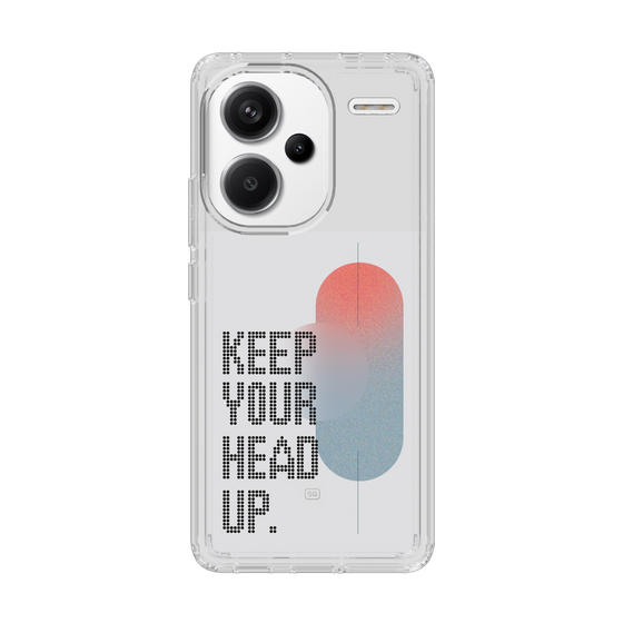 Slim Protection Case［ Original - Dot Overlay - KEEP YOUR HEAD UP/A ］