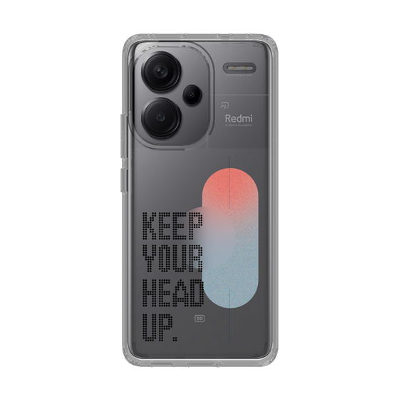 Slim Protection Case［ Original - Dot Overlay - KEEP YOUR HEAD UP/A ］