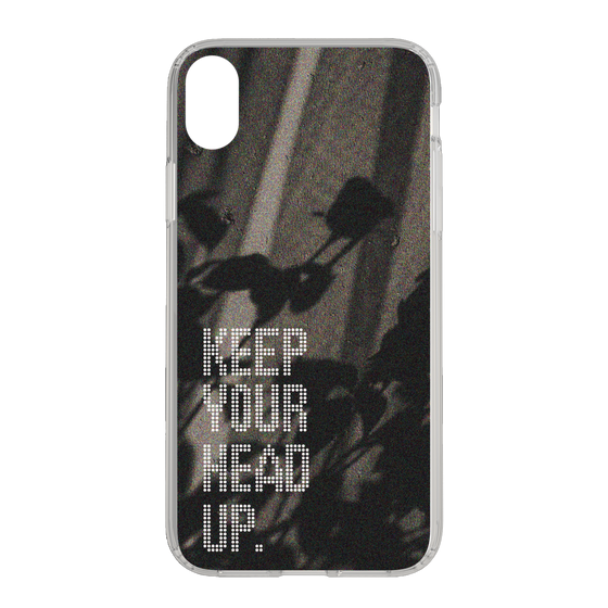 Slim Protection Case［ Original - Dot Overlay - KEEP YOUR HEAD UP/B ］