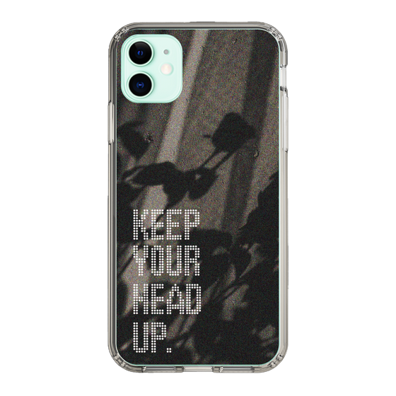 Slim Protection Case［ Original - Dot Overlay - KEEP YOUR HEAD UP/B ］