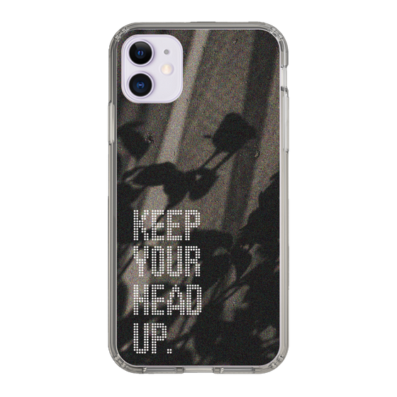 Slim Protection Case［ Original - Dot Overlay - KEEP YOUR HEAD UP/B ］