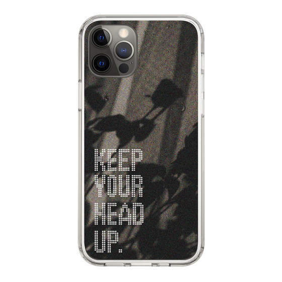 Slim Protection Case［ Original - Dot Overlay - KEEP YOUR HEAD UP/B ］