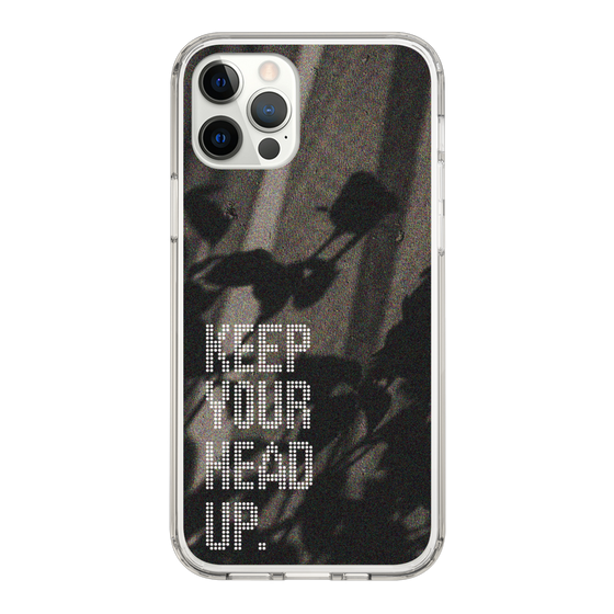 Slim Protection Case［ Original - Dot Overlay - KEEP YOUR HEAD UP/B ］