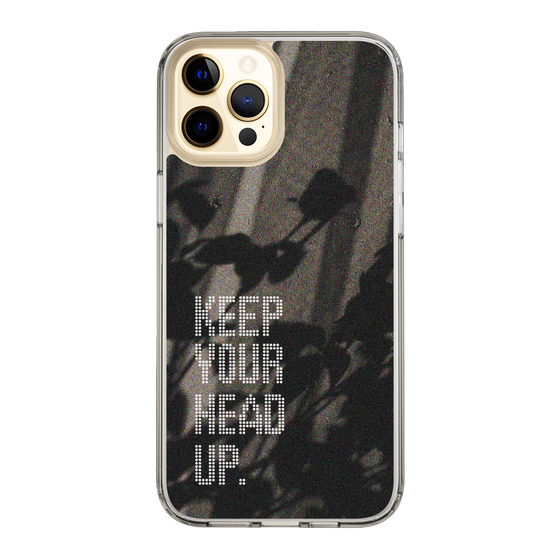 Slim Protection Case［ Original - Dot Overlay - KEEP YOUR HEAD UP/B ］