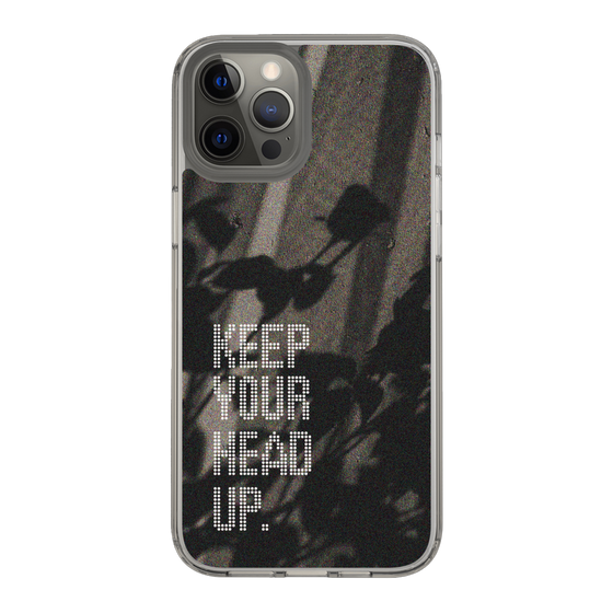Slim Protection Case［ Original - Dot Overlay - KEEP YOUR HEAD UP/B ］