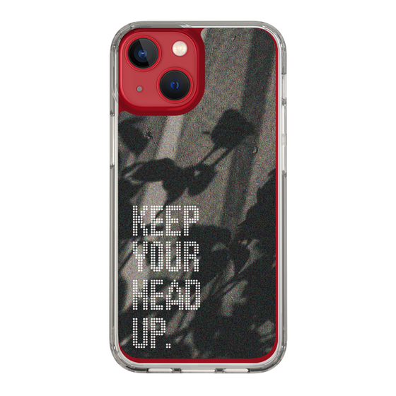 Slim Protection Case［ オリジナル - ドットオーバーレイ - KEEP YOUR HEAD UP/B ］