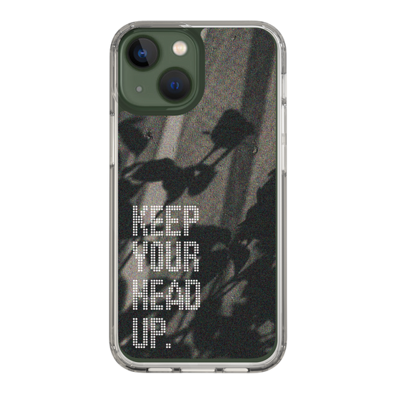 Slim Protection Case［ オリジナル - ドットオーバーレイ - KEEP YOUR HEAD UP/B ］