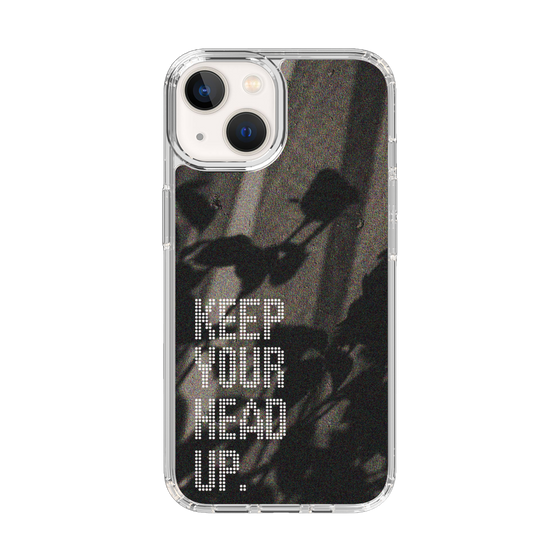 Slim Protection Case［ Original - Dot Overlay - KEEP YOUR HEAD UP/B ］