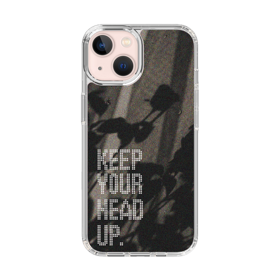 Slim Protection Case［ Original - Dot Overlay - KEEP YOUR HEAD UP/B ］