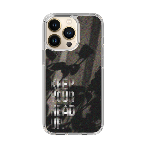 Slim Protection Case［ Original - Dot Overlay - KEEP YOUR HEAD UP/B ］