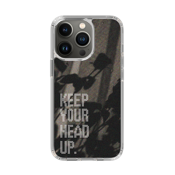 Slim Protection Case［ Original - Dot Overlay - KEEP YOUR HEAD UP/B ］
