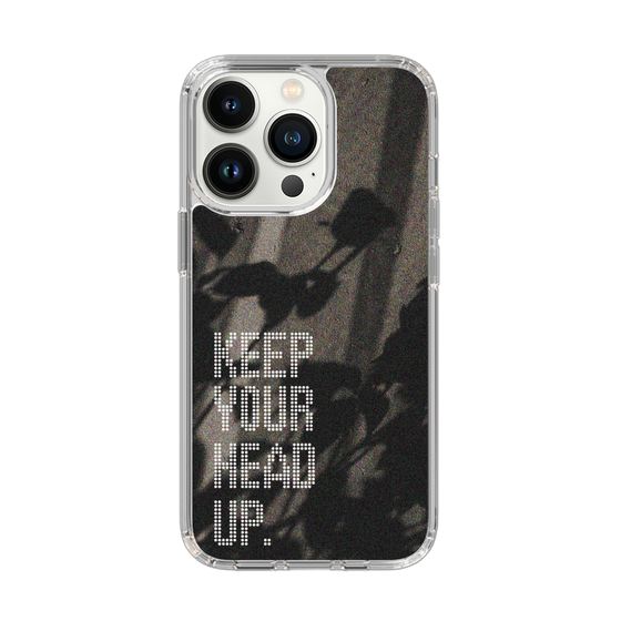 Slim Protection Case［ Original - Dot Overlay - KEEP YOUR HEAD UP/B ］