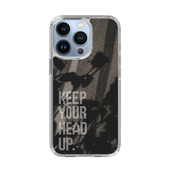 Slim Protection Case［ Original - Dot Overlay - KEEP YOUR HEAD UP/B ］