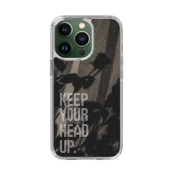 Slim Protection Case［ Original - Dot Overlay - KEEP YOUR HEAD UP/B ］