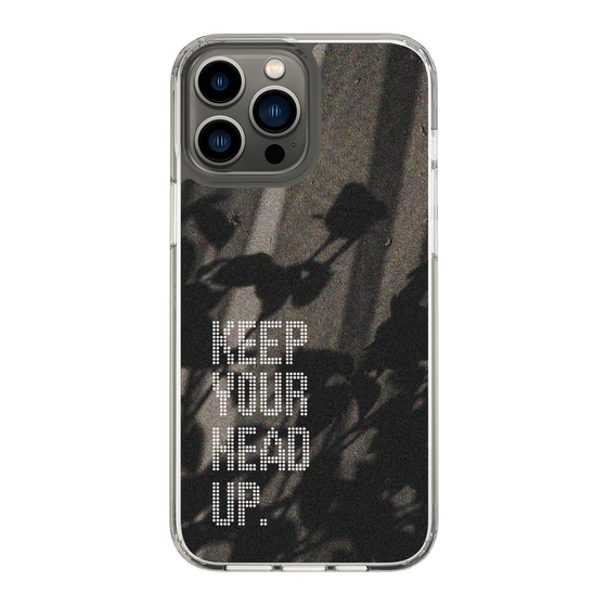 Slim Protection Case［ Original - Dot Overlay - KEEP YOUR HEAD UP/B ］