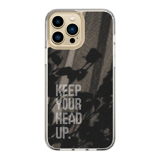 Slim Protection Case［ Original - Dot Overlay - KEEP YOUR HEAD UP/B ］