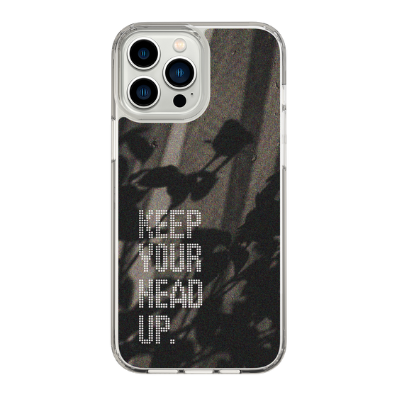Slim Protection Case［ Original - Dot Overlay - KEEP YOUR HEAD UP/B ］
