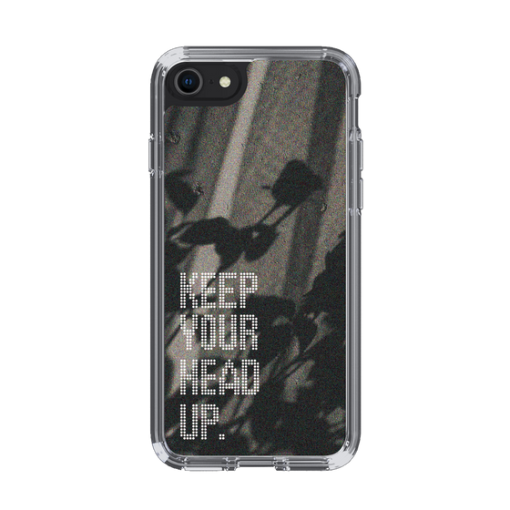 Slim Protection Case［ オリジナル - ドットオーバーレイ - KEEP YOUR HEAD UP/B ］