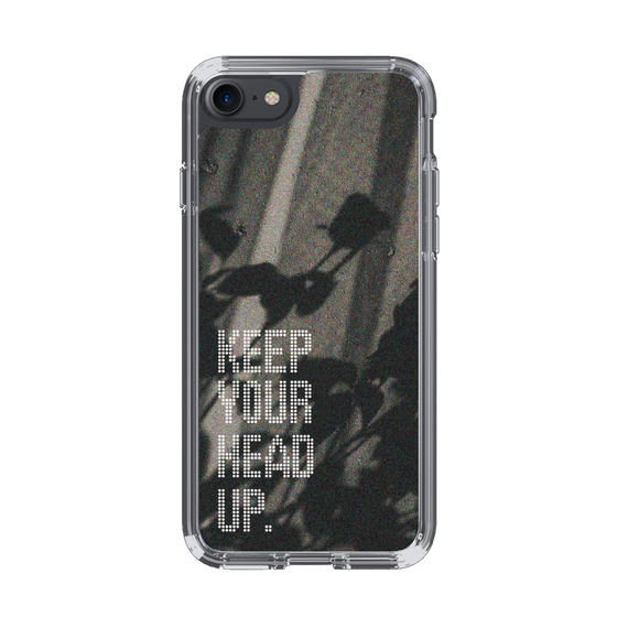 Slim Protection Case［ オリジナル - ドットオーバーレイ - KEEP YOUR HEAD UP/B ］