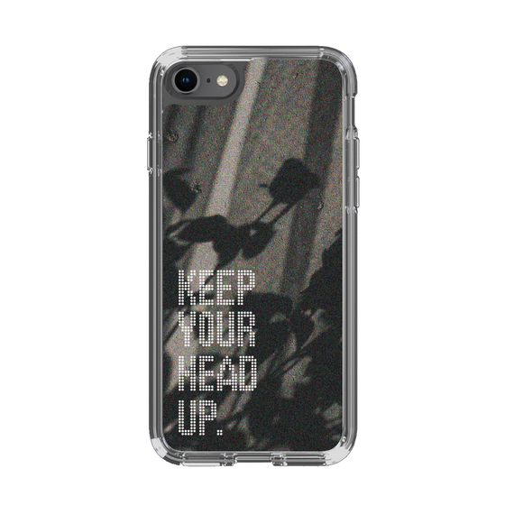 Slim Protection Case［ オリジナル - ドットオーバーレイ - KEEP YOUR HEAD UP/B ］